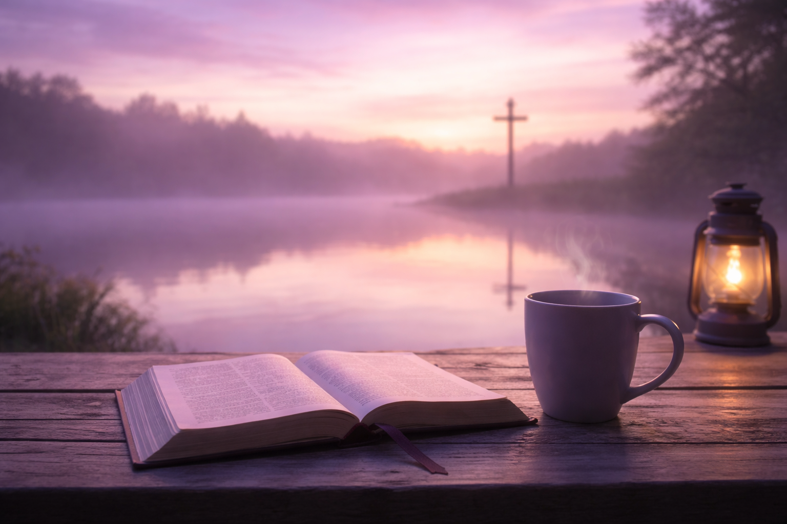 A quiet morning representing discipline, faith, and daily commitment